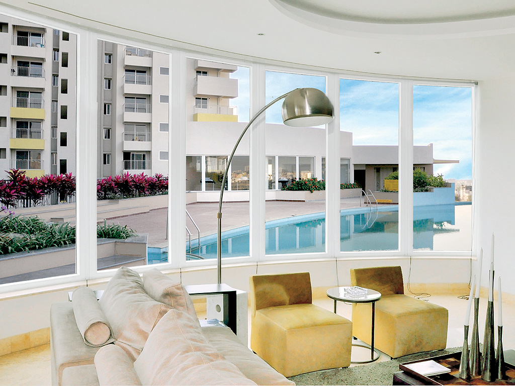 Cong trinh su dung cua nhua loi thep uPVC